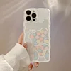 Transparent Cartoon Prints Silicone iPhone 15 Plus Cases For Girls