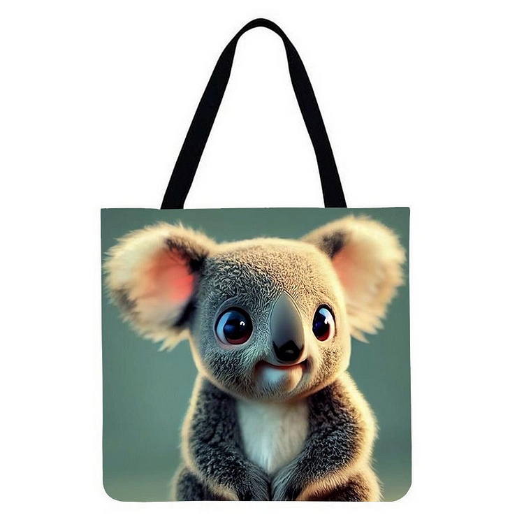koala - Linen Tote Bag