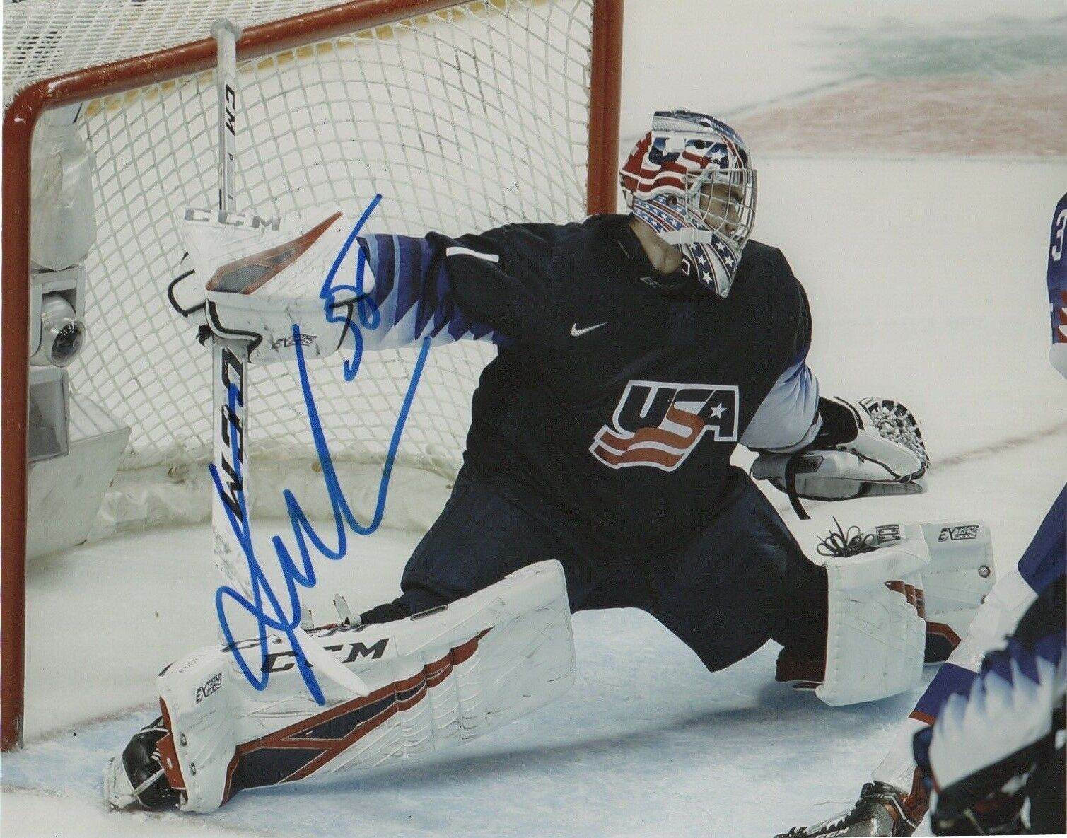 Team USA Kyle Keyser Signed Autographed 8x10 Photo Poster painting COA #3