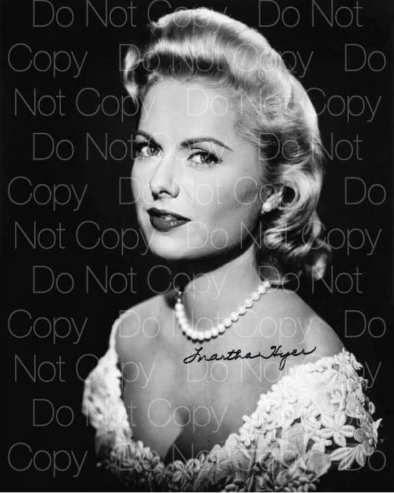 Martha Hyer signed sexy hot 8X10 Photo Poster painting picture poster autograph RP 2