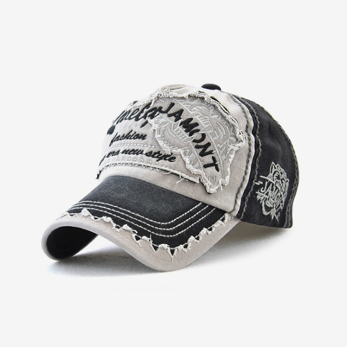 Embroidered outdoor casual baseball hat