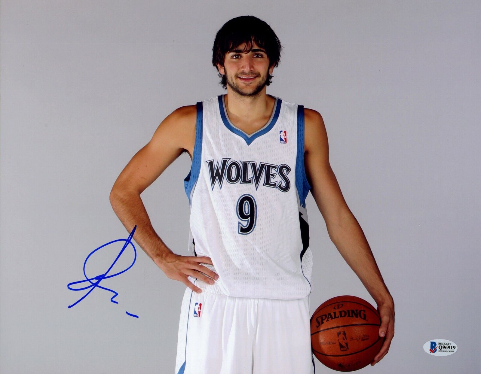 Ricky Rubio Signed 11x14 Photo Poster painting Beckett BGS COA Auto Suns Timberwolves Spain #9