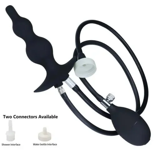 pornhint Pornhint Inflatable Butt/Anal Plug for Enema Douche Sex Toys Anus/Vagina Expander/Flusher