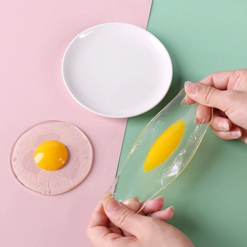 Squishy Toy Poached Egg Soft Glue Toys