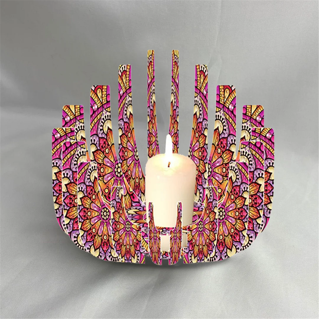 DIY Diamond Art Painting Kits of Candle Holder for Aromatherapy & Home Decor