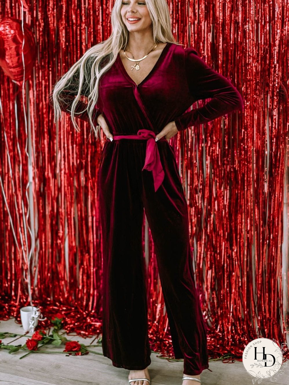 Velvet Jumpsuit for Women: Versatile and Chic