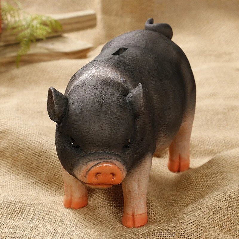 Large Piggy Bank Savings Tank Imitated Animal Money Box Money Bank Home Decoration Gifts for Students