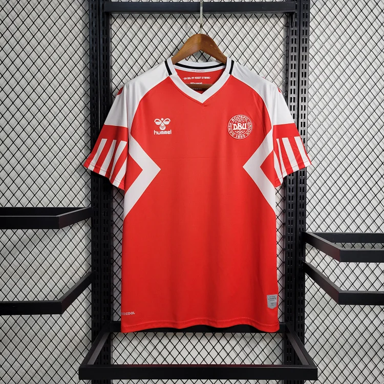 Denmark Home Shirt Kit 2023-2024 - Red