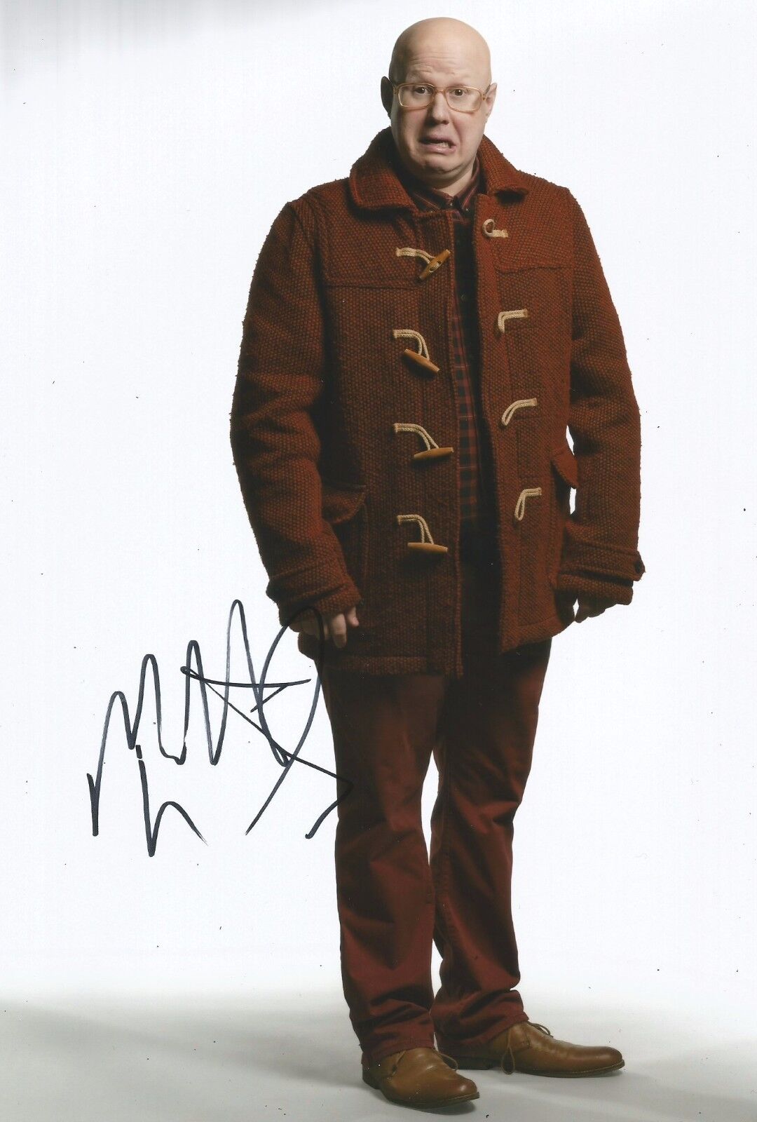 Matt Lucas Signed Doctor Who 12x8 Photo Poster painting AFTAL