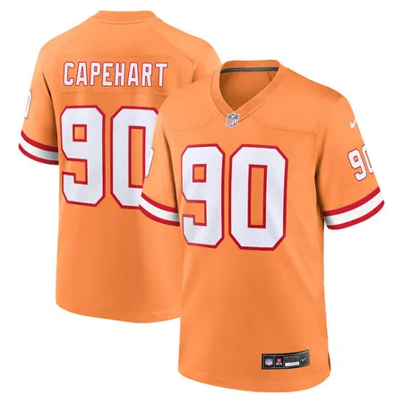 Men's Tampa Bay Buccaneers #90 DeMonte Capehart Nike Orange Alternate Game Jersey