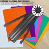 12 In 1 360 Degree Rotary Paper Cutter Hand-Cutting Paper Trimmer Cutting Tool