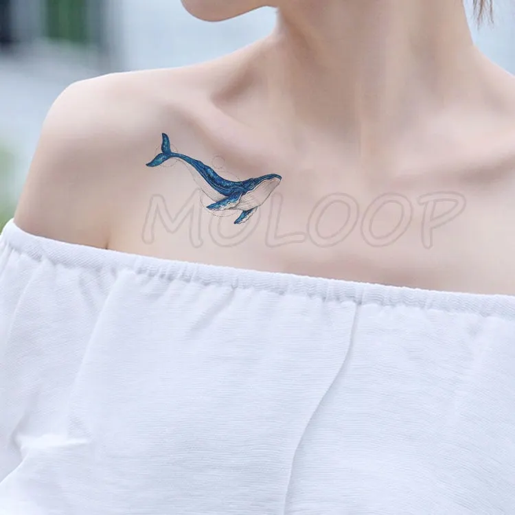 Water Transfer Sexy Tattoo Swallow Bird Tattoo Body Art Waterproof Temporary Fake Flash Tattoo for Man Woman Kid 10.5*6cm