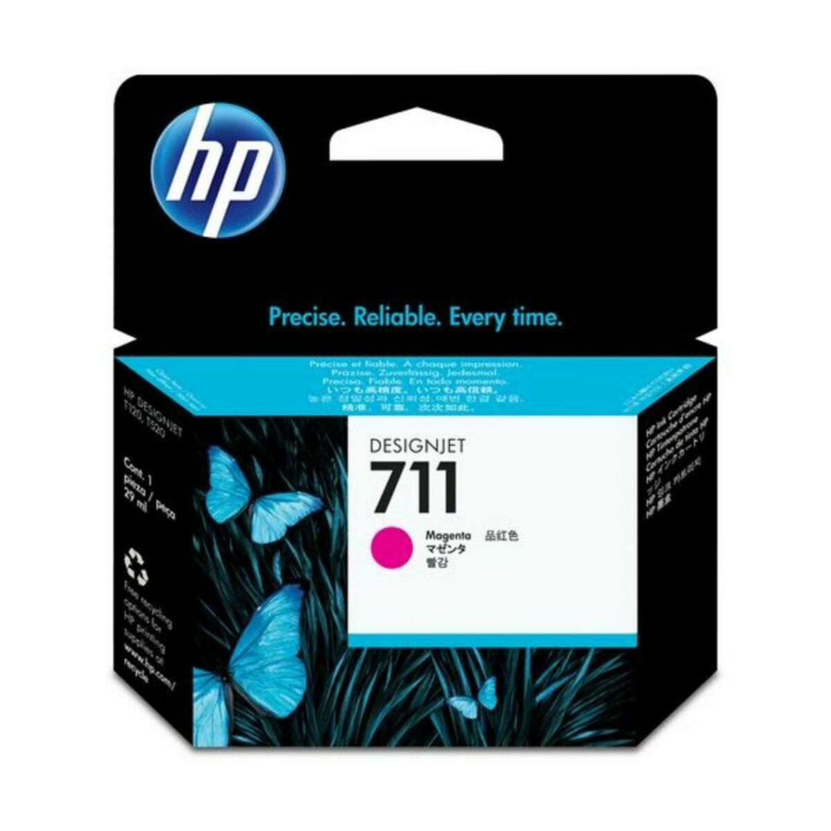 Original Ink Cartridge HP CZ131A Magenta Multicolour