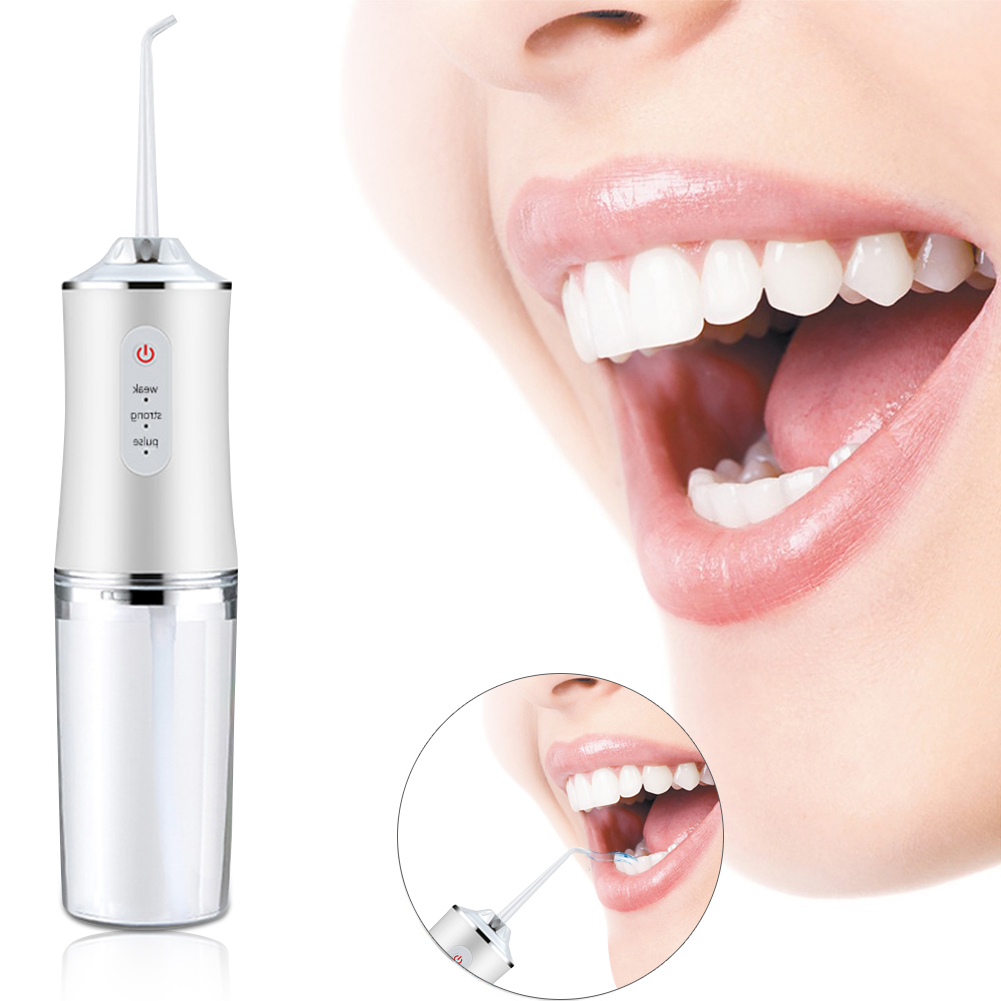 

Electric Oral Irrigator Dental Water Jet Water Flosser Teeth Cleaner Scaler, White, 501 Original