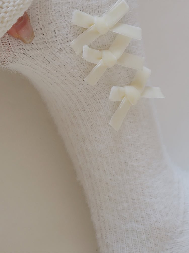 Ribbon Ankle Kawaii Bow Socks BE713
