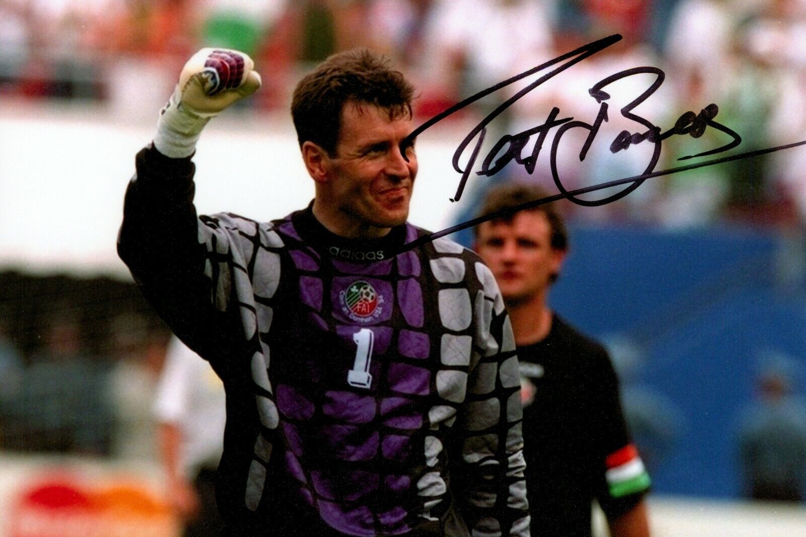 Pat Bonner Signed 6x4 Photo Poster painting Republic of Ireland Celtic Genuine Autograph + COA