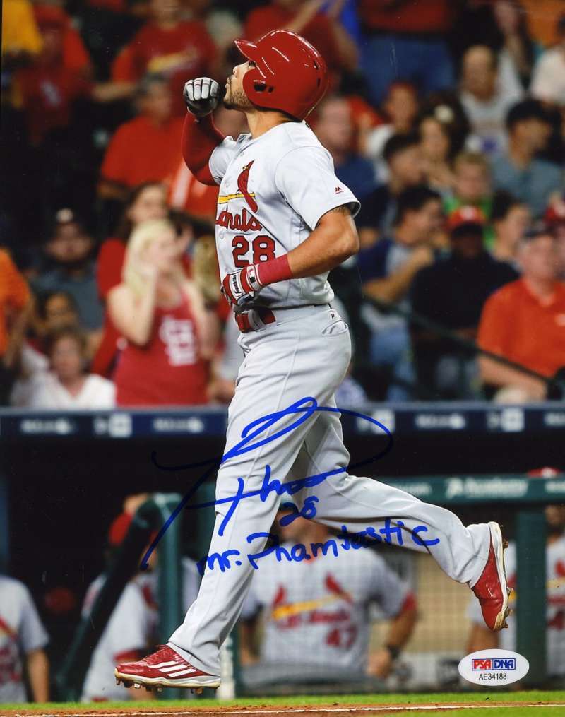 Tommy Pham Psa Dna Cert Autographed 8x10 Photo Poster painting Hand Signed Authentic