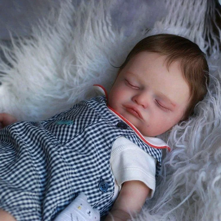 [Surprise Lifelike Doll] 20" Truly Reborn Baby Girl Umaya Sleeping Toy Doll with Heartbeat💖 & Sound🔊 Rebornartdoll® RSAW-Rebornartdoll®