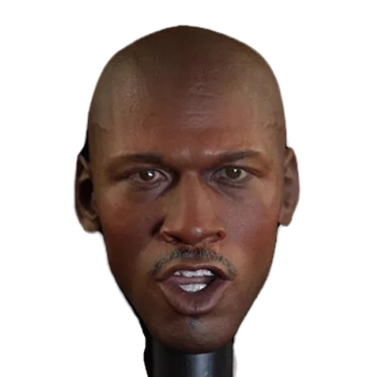 SO-TOYS SO-06 1/6 Black Men Basketball Star Head Carvings Open Mouth Head Sculpt for 12inch Action Figure-aliexpress
