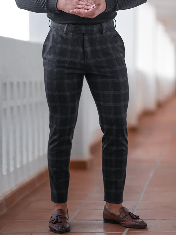 Men's casual Black Pants