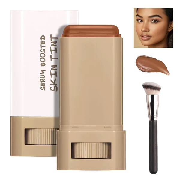 🔥🔥Foundation Stick Beauty Balm Serum Boosted Skin Tint🎁Free Concealer Brush