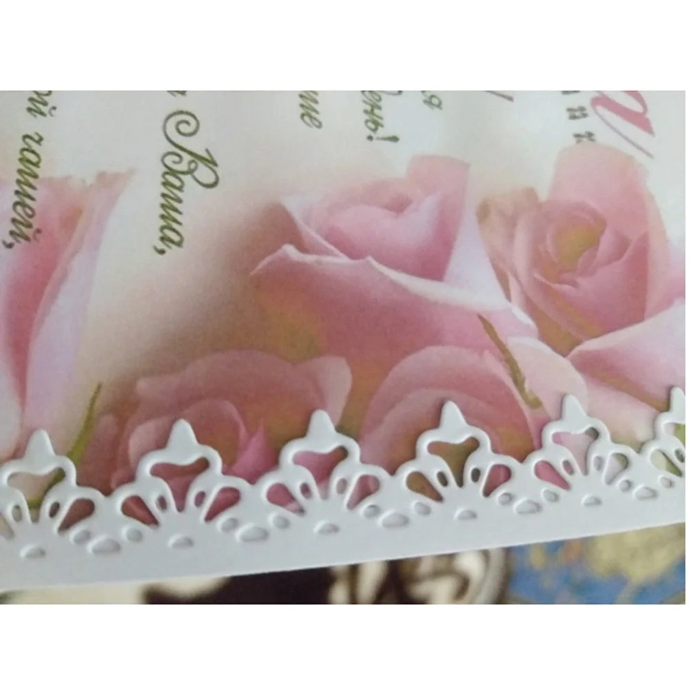 Cutting Dies Metal Dies Layer Lace Edge Die Scrapbooking Album Card Making Embossing Stencil Diecuts Decoration
