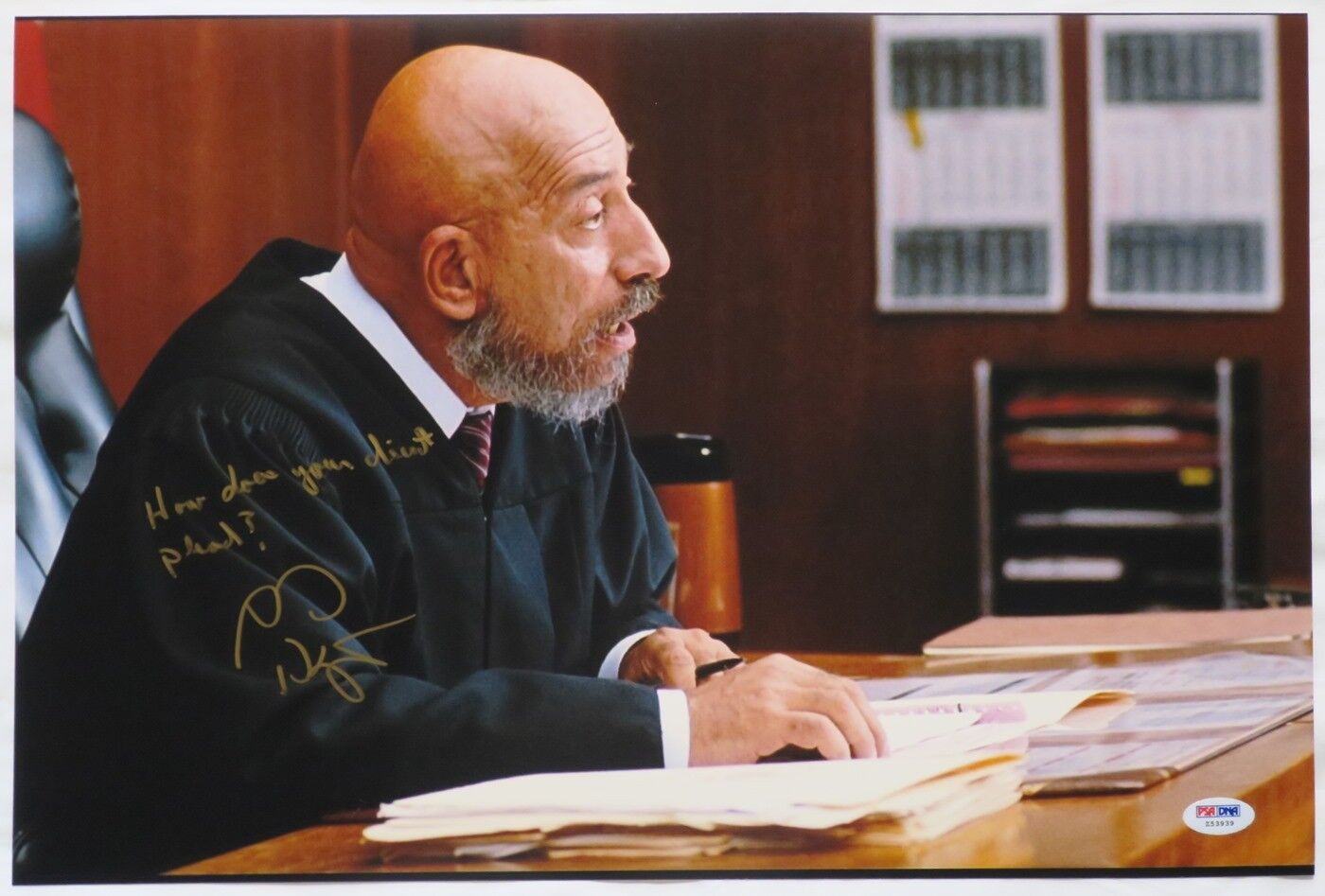 Sid Haig Signed Jackie Brown Autographed 12x18 Photo Poster painting w/Insc. PSA/DNA #Z53939