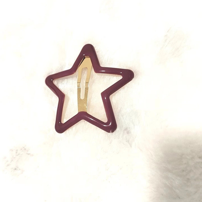 Women’s Minimalist Clouds Alloy Inlay Rhinestones Hair Clip