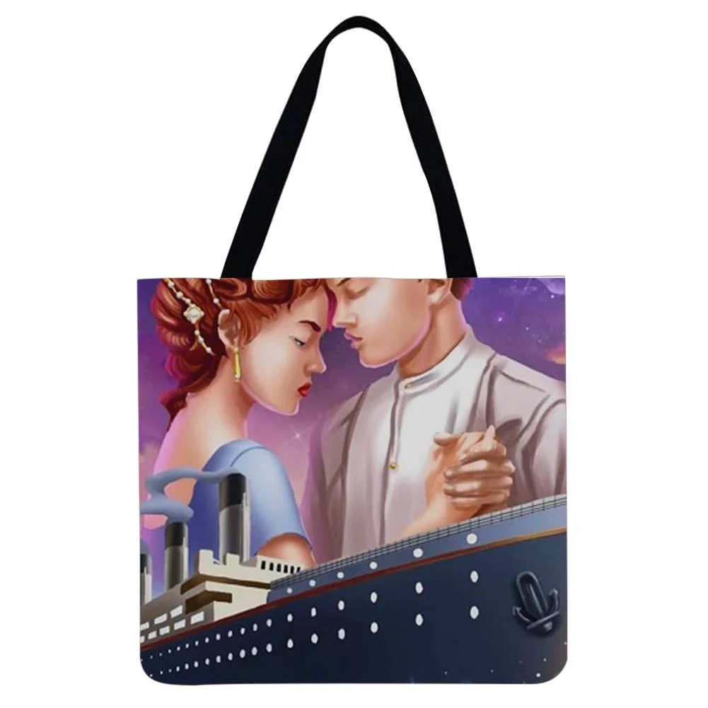 Linen Tote Bag -  Titanic