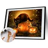 Halloween Black Cat - Paint By Numbers - 50*40CM