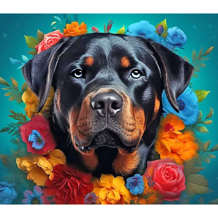 Diamond Painting Dog 