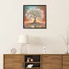 Arbre de vie-peinture sp&eacute;ciale partielle au diamant-30*30cm