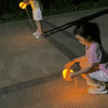 Glowing Bouncing Ball