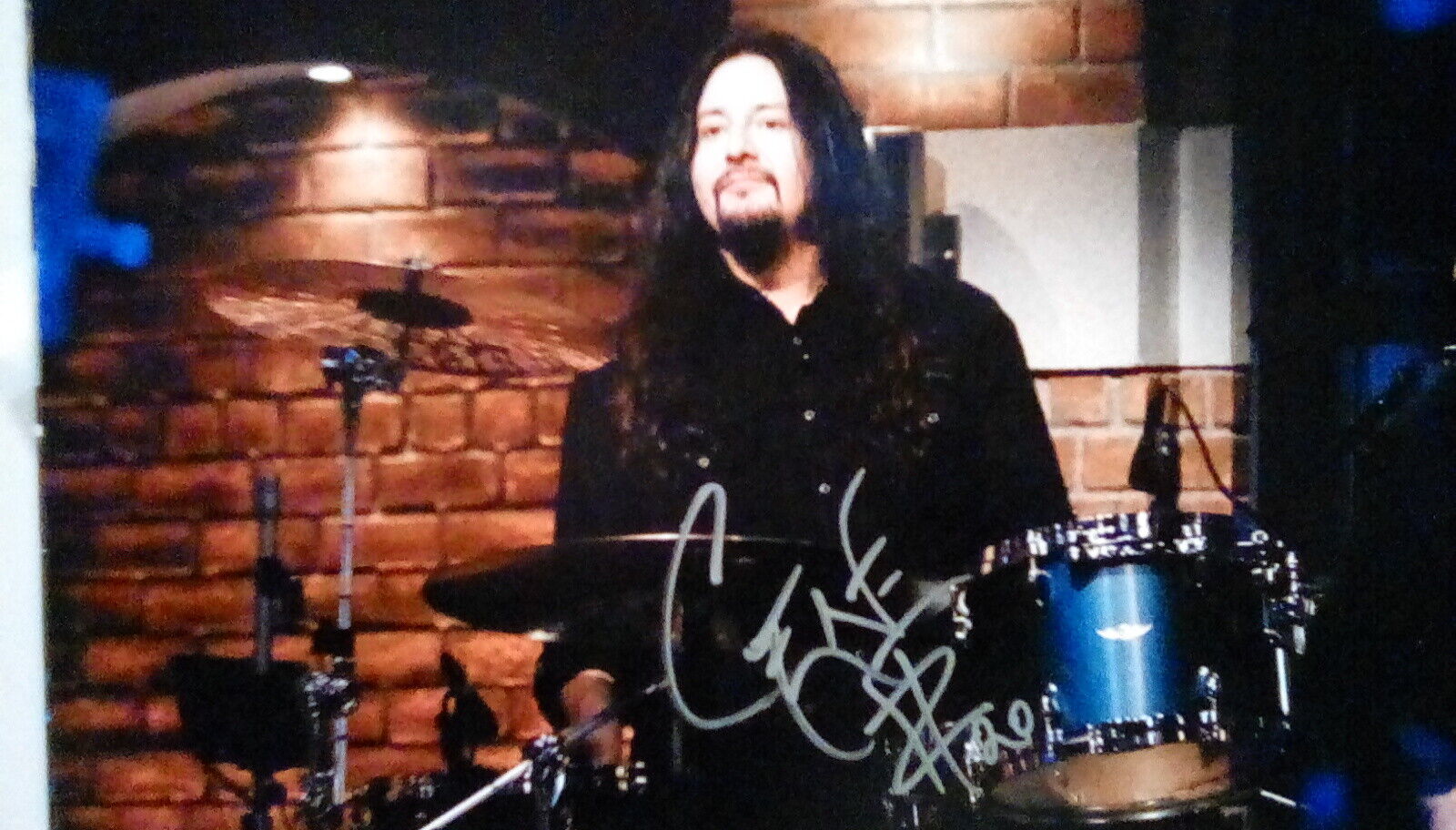 GENE HOGLAND SIGNED AUTOGRAPH 8X10 TESTAMENT DARK ANGEL