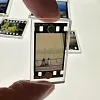 Crystal clear film reversal film holder magnetic pop-up storage box