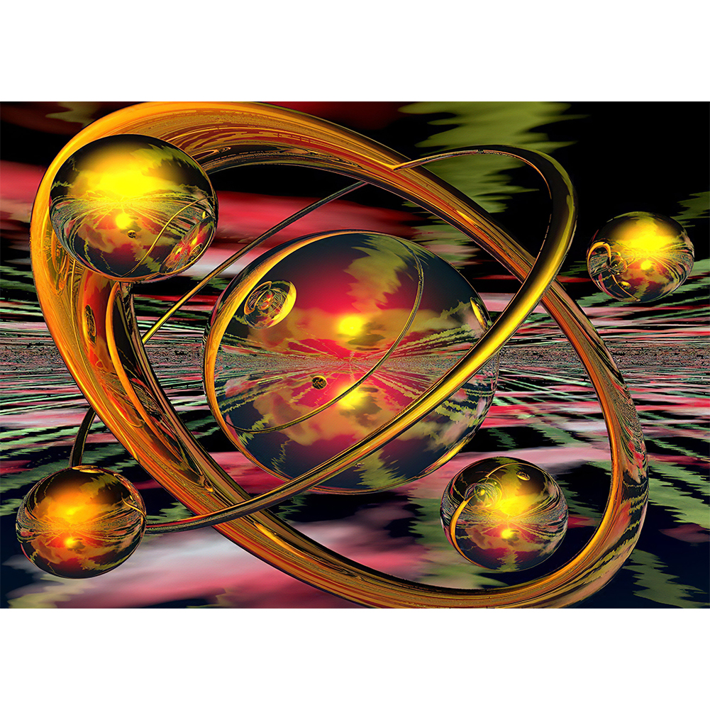 

Streamer Ball - Round Drill Diamond Painting - 40*30CM, 501 Original