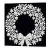 uk.everydayedeals DIY Pearl Painting With Frame - Handmade Self-Adhesive Pearls - Wreath(25*25cm)
