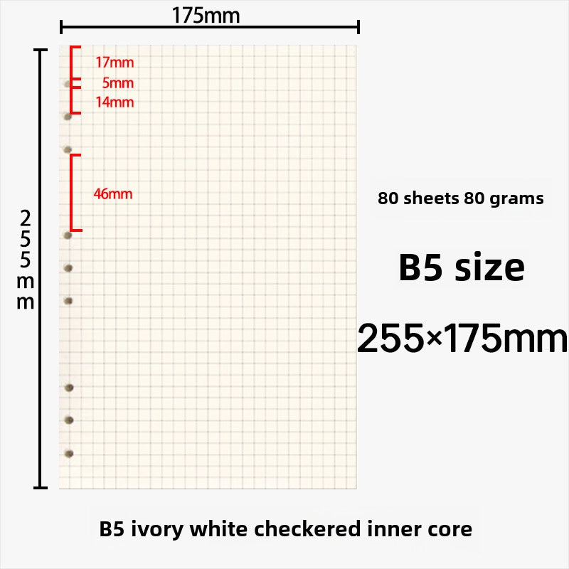 Retro Kraft Paper A4 Shell Custom Loose-leaf Book Sub-data Book Photo Album Binder Notebook Cover LOGO