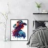 Cowboy Back Girl-Full Round Diamond Painting 30*40CM