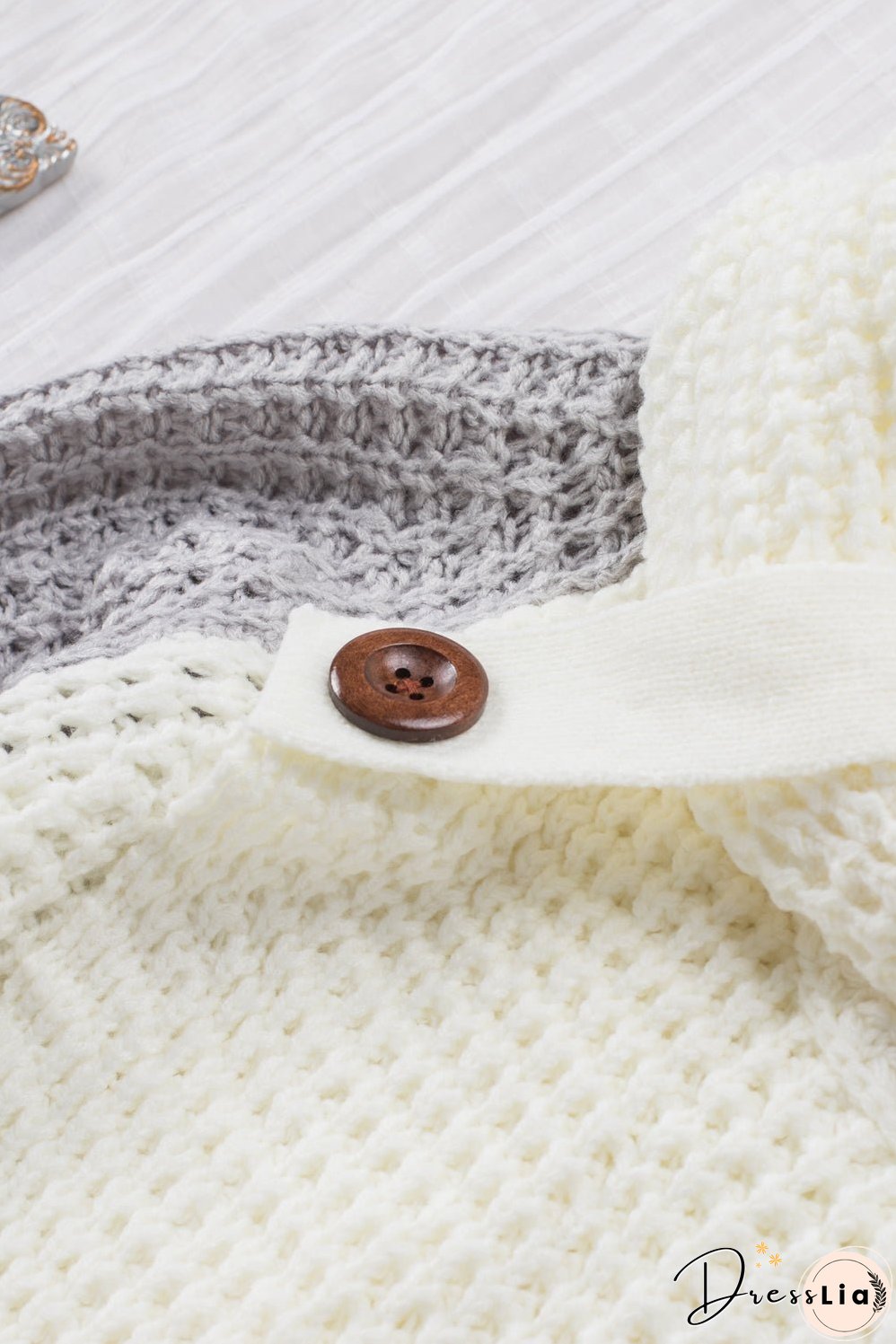Hem Wrap Pullover Sweater