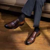 Mens Stylish CapToe Leather Oxford Shoes