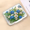 (US Local)Flowers Grass Pill Storage Box Diamond Painting Pill Case for Art Craft