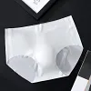 Men's Underwear Men's Invisible Lightweight Ice Silk Triangle High Elasticity Breathable Briefs
