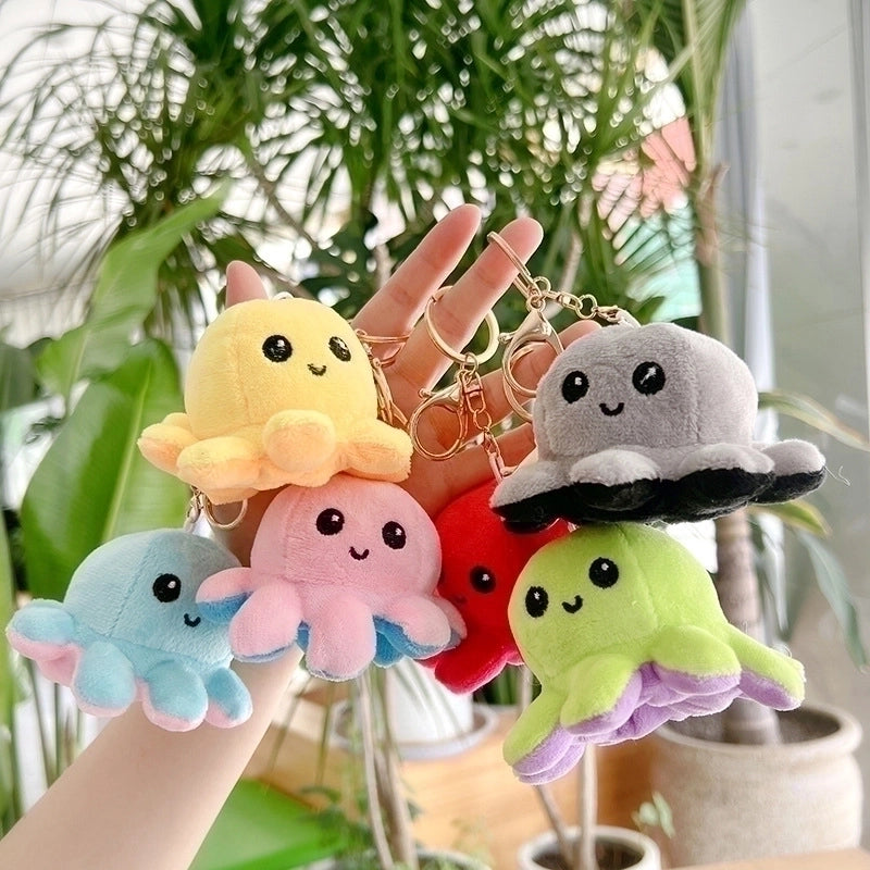 Cute Octopus Pp Cotton Women’s Bag Pendant Keychain