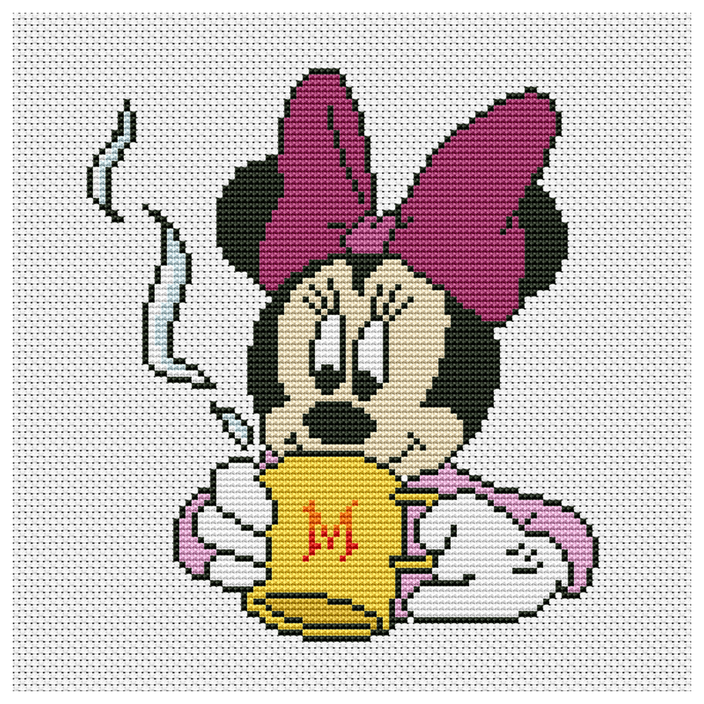 

Cartoon - 11CT Stamped Cross Stitch - 30*30CM, 501 Original