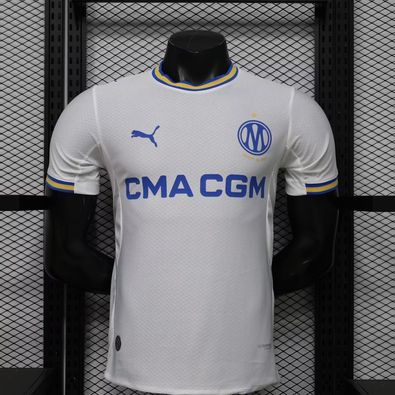 2026/2027 Player Version Olympique Marseille Home Football Jersey（The player version jersey is a bit tight, please pay attention to the size selection）