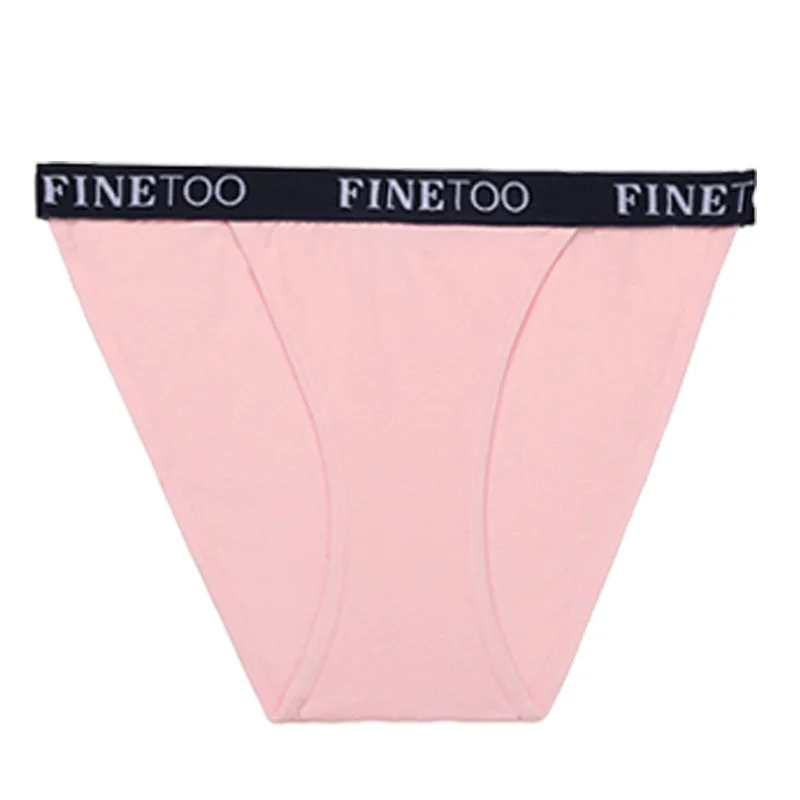 FINETOO Cotton Brazilian Panties Women M-XL Low-Rise Underwear Ladies Soft Underpants Female Panty Lingerie Cotton Panties 2021
