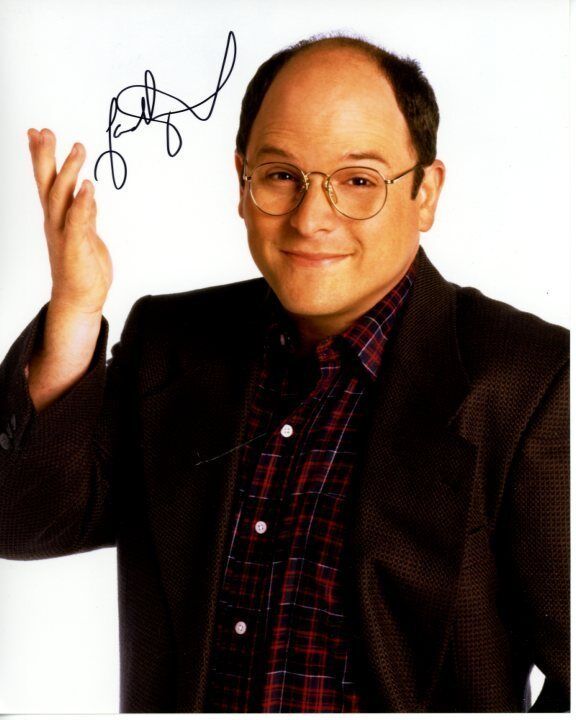 JASON ALEXANDER signed autographed SEINFELD GEORGE COSTANZA Photo Poster painting