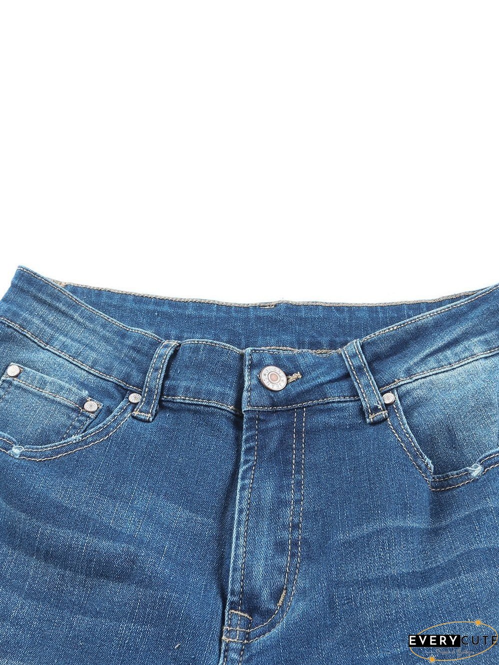 Trendy Flared Leg Jeans