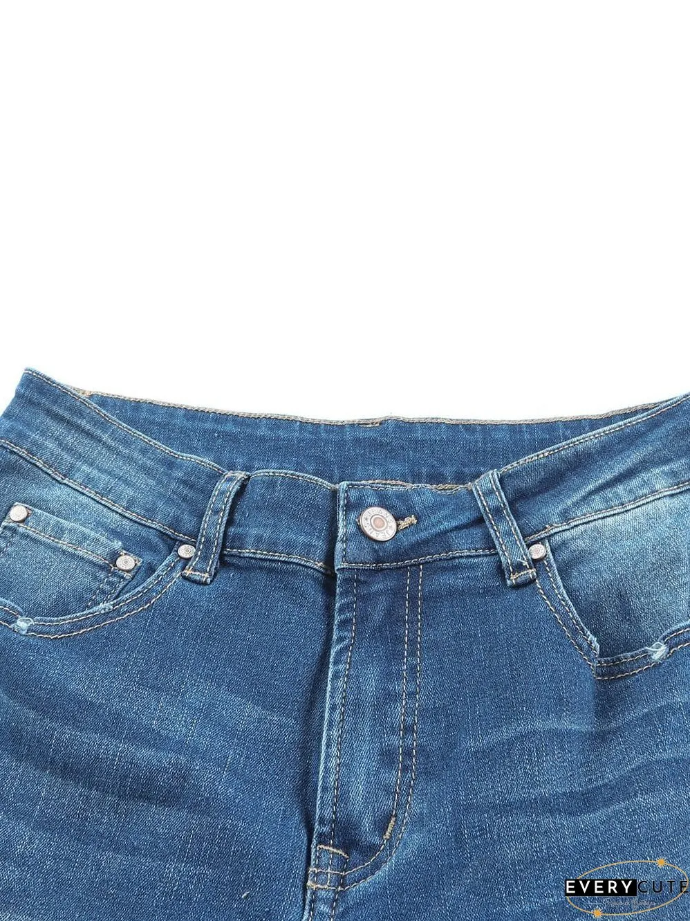 Trendy Flared Leg Jeans